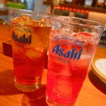 洋風酒場 イタメシ心技体 - 心技体さん系列…コダマサワーをノンアルでも楽しめるのHAPPY…！カシスソーダのアルコール濃度も調整してもらえて、アルコール弱くても楽しめる飲み屋さんは貴重