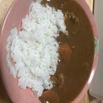 嫁の中華そば - ミニカレー