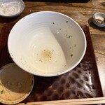 並木藪蕎麦 - 汁が旨すぎて完飲。