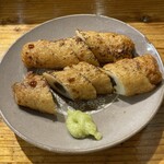 ほっとあわとく - 炙りごぼ天