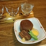 水鳥 - 十四代利き酒セット&角煮