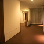 ホテル鹿島ノ森 - 広く長い通路