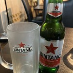 チンタ ジャワ カフェ - ビールビンタン