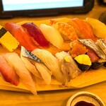 寿司と海鮮料理 北陸がっぱ - 【平日ランチ限定】お任せ15貫 ¥1,300