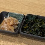 広島鉄板焼き じゃけぇ - お通し　400円