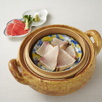 鰤の塩たたき桜のスモーク