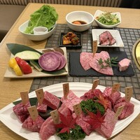 みやび 六本木店 - 極上Ａ５ランク黒毛和牛希少部位10種を贅沢にいただくフルコース全11品