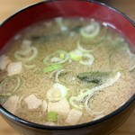 とんかつ零 浜松店 - 味噌汁