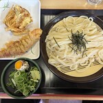讃岐うどん むらさき - ざるうどん・天ぷら２種