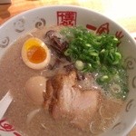 博多 一風堂 大名本店 - 白中＋味玉追加