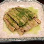 趙楊 - 「十二種類の冷菜」・・地鶏の青山椒ソース