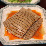 趙楊 - 「十二種類の冷菜」・・牛レバー　スパイスソース和え