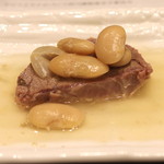 趙楊 - 白豆燈牛肉　（おおしろ豆と牛肉の薬膳料理）