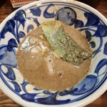 金澤濃厚中華そば 神仙 - 期間限定つけ麺（スープ）