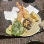 とも家 - 加賀野菜天ぷら盛り