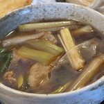 肉汁うどんの南哲 - 肉汁