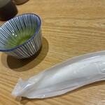 漣 - お茶とおしぼり