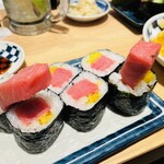 すし酒場さしす - とろたく巻