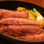 LE BISTRO - おすすめ肉料理 2750円 の青森県産 鴨胸肉のロースト