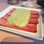 焼肉 ぽんが 目黒本店 - このネギタンだけは絶対食べて欲しい