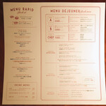 LE BISTRO - メニュー