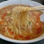 中華料理 松陽亭 - 酸辣湯麺（サンラータンメン）