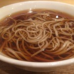 かけそば。優しいおだし。