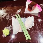 かねと - ひらめ　ポン酢ゼリー