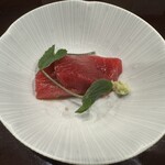 酒亭 田中 - 鮪漬け