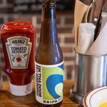 HYOE'S BURGERS + FRIES - 2025.6 煎茶IPA（330ml瓶 1,000円）クラフトビール