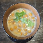 野方餃子 - なめこ味噌汁