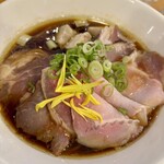 生粋 花のれん - スープは、鶏出汁が奥深い滋味(*´-`)