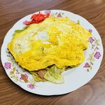 山口屋 - 料理写真:「焼きそば 玉子入」350円税込み♫