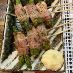 ときの家 - アスパラベーコン
