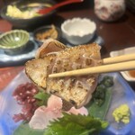 越後一会 十郎 - のど黒の炙りヤバス