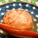 玄品 おでんのカウンター - おでん(ゆり根たっぷりひろうす)