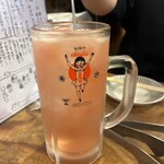 江古田ホルモン - グレープフルーツサワー