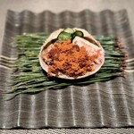 シコウ - 【香箱蟹 三杯酢】