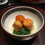 日本料理 太月 - あん肝付焼き　2014-11