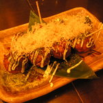 九州の地魚料理 侍 - ここでしか食べられないたこ焼き風-201210月