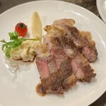 シカゴピザ＆スフレオムレツ Meat&Cheese ARK2nd - ・リブロ―スステーキ ハーフ