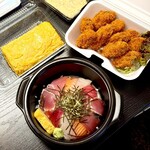 海鮮丼と唐揚げ 百海里 - 
