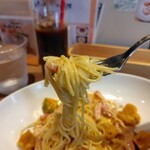 Orange Concept - ベーコンと南瓜のクリームソースパスタ1300円