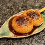 五代目 花山うどん - 焼きまんじゅう ¥380