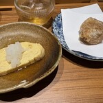 出汁しゃぶおばんざい おかか - 出汁巻き玉子・鶏唐揚