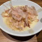 出汁しゃぶおばんざい おかか - 極薄おかかを乗せても美味