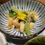 出汁しゃぶおばんざい おかか - 小松菜と薄揚げの煮浸し