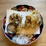 季より - 舞茸の天ぷら