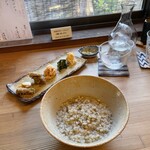 季より - お邪魔したら毎回蕎麦粥頼んじゃうかも。