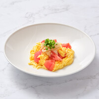 フカヒレとトマトの極上ふわふわ玉子